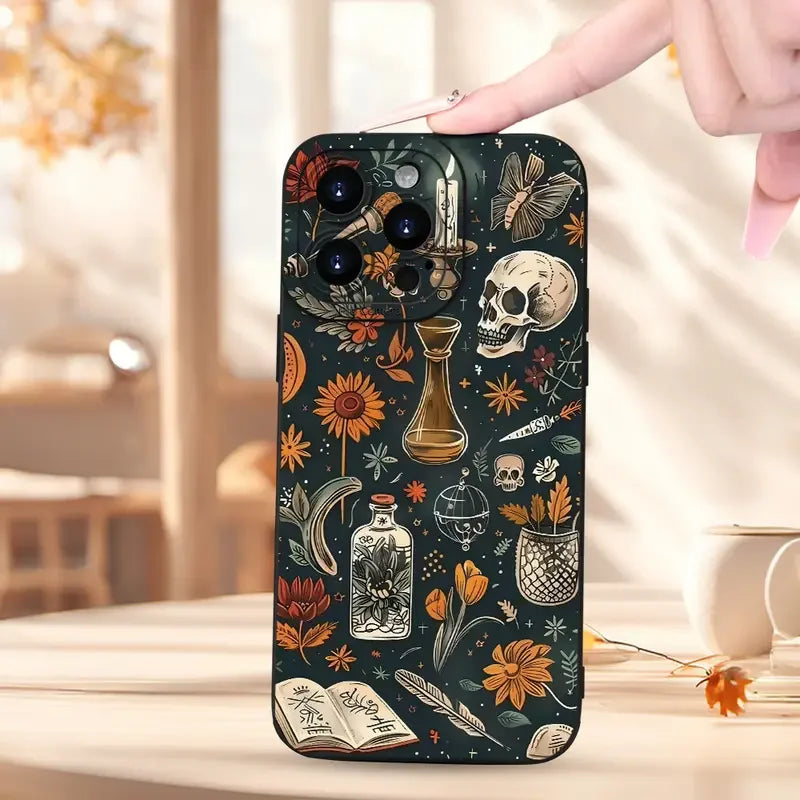 Customizable Cartoon iPhone Case – Shockproof & Waterproof Matte TPU Cover