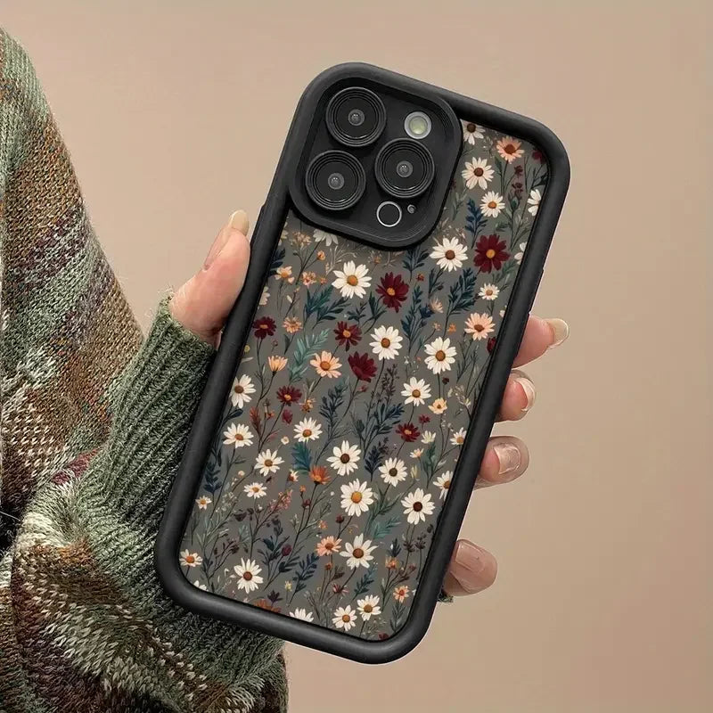 Customizable Cartoon iPhone Case – Shockproof & Waterproof Matte TPU Cover