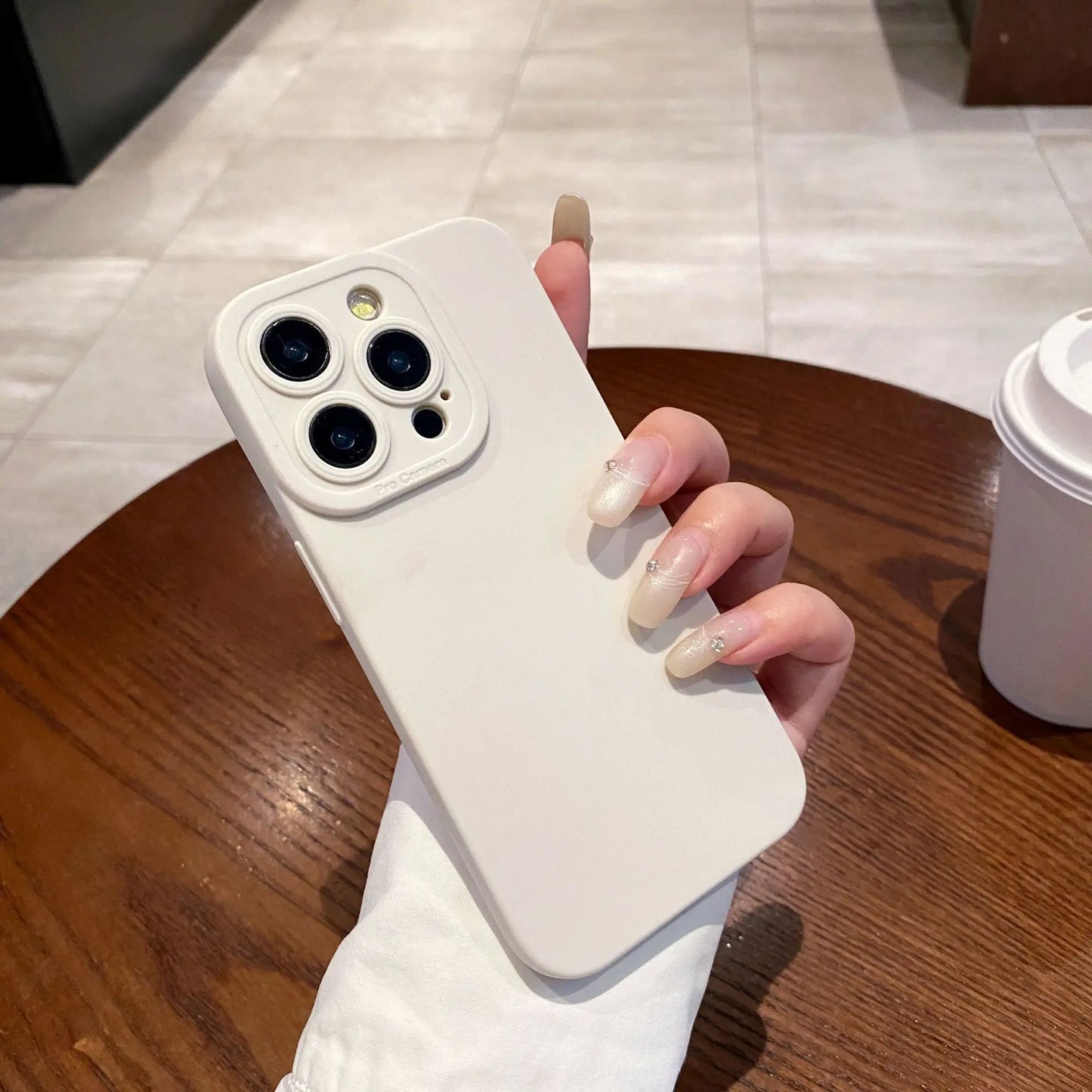 Customizable Cartoon iPhone Case – Shockproof & Waterproof Matte TPU Cover
