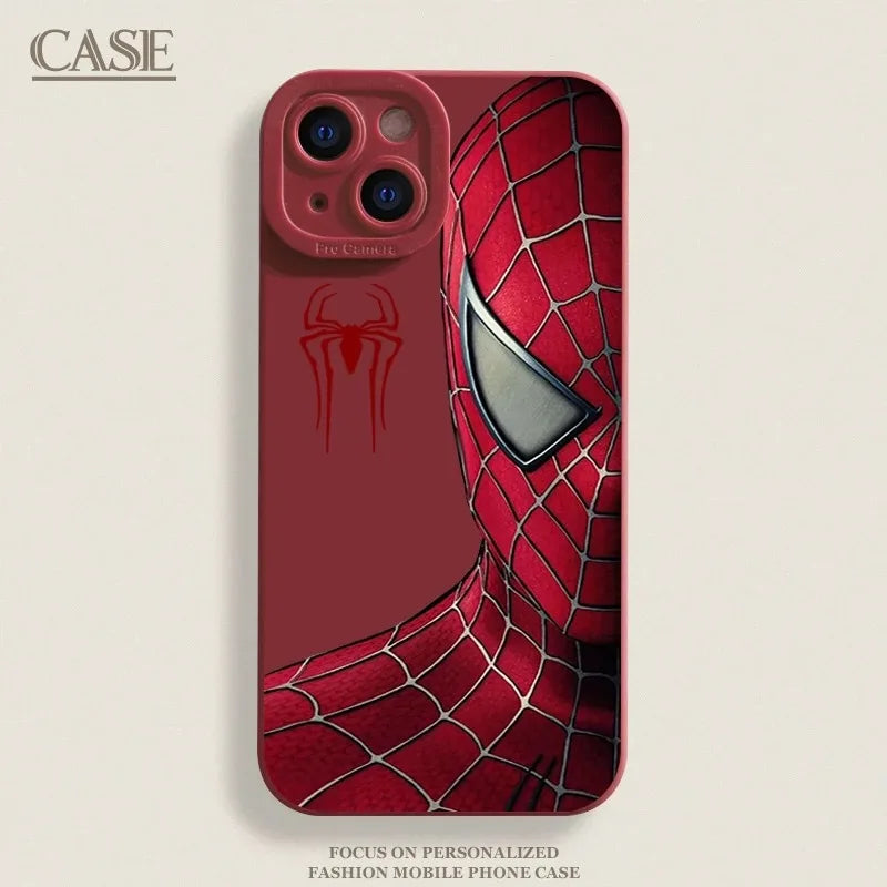 Customizable Cartoon iPhone Case – Shockproof & Waterproof Matte TPU Cover