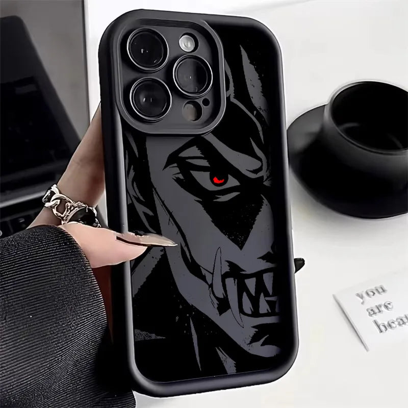 Anime One Pieces Boss Soft Silicone Case For iPhone 17 11 15 16 13 Pro Max 14 Plus 12 16 Pro 16E 17AIR 13 Shockproof Phone Cover