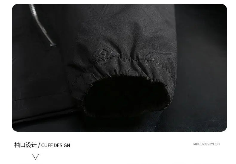 Trendy brand men's spring and summer coat new hooded jacket trendy high-end casual top