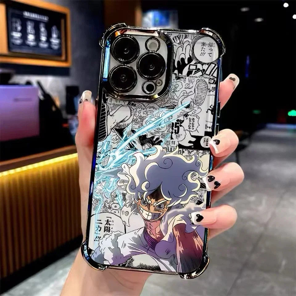 Anime Ones Pieces Phone Case For iPhone 17 17e 16e 16 15 14 13 12 11 Pro Max X XR XSMax 7 8 Mini Air Plus Anti-Fall Airabag