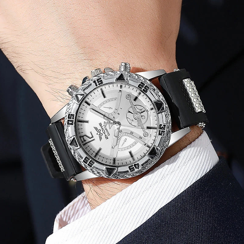 Arabic Business Watch & Necklace Set