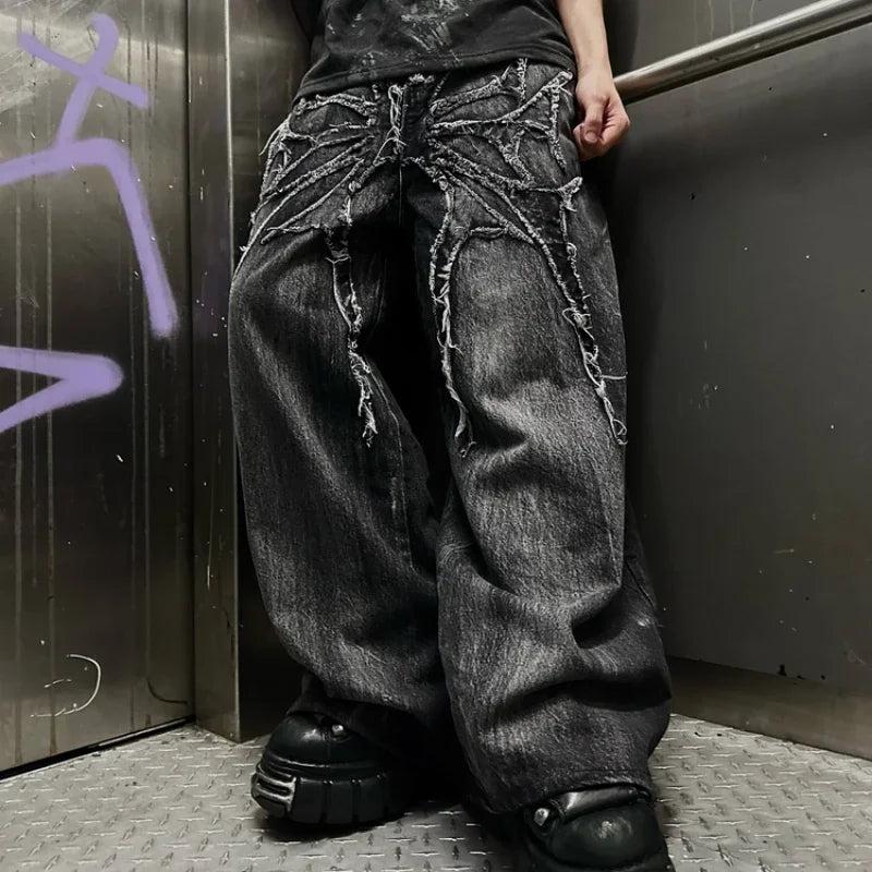 Phantom Jeans Y2K — Baggy Oversized