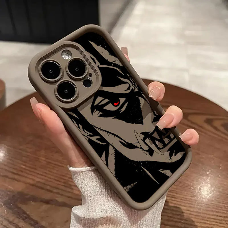 Anime One Pieces Boss Soft Silicone Case For iPhone 17 11 15 16 13 Pro Max 14 Plus 12 16 Pro 16E 17AIR 13 Shockproof Phone Cover