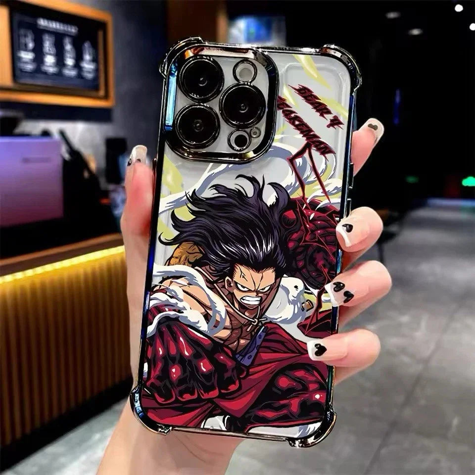 Anime Ones Pieces Phone Case For iPhone 17 17e 16e 16 15 14 13 12 11 Pro Max X XR XSMax 7 8 Mini Air Plus Anti-Fall Airabag