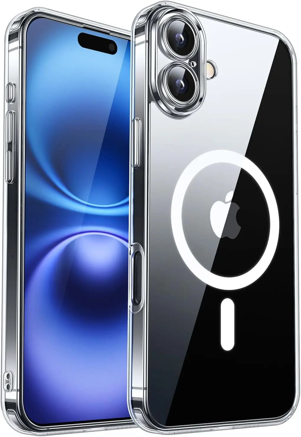 Magnetic Luxury Armor Shockproof Case for iPhone 17 Air, 16, 15, 14, 13, 12, 11 Pro Max – MagSafe Wireless Charging with Matte Translucent Cover