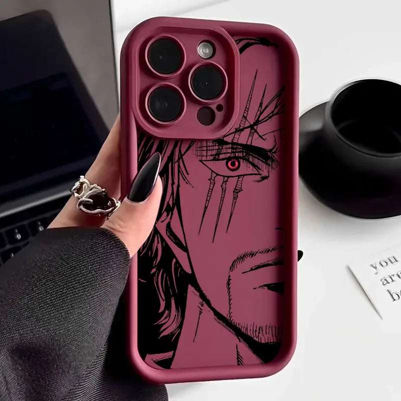 Anime One Pieces Boss Soft Silicone Case For iPhone 17 11 15 16 13 Pro Max 14 Plus 12 16 Pro 16E 17AIR 13 Shockproof Phone Cover