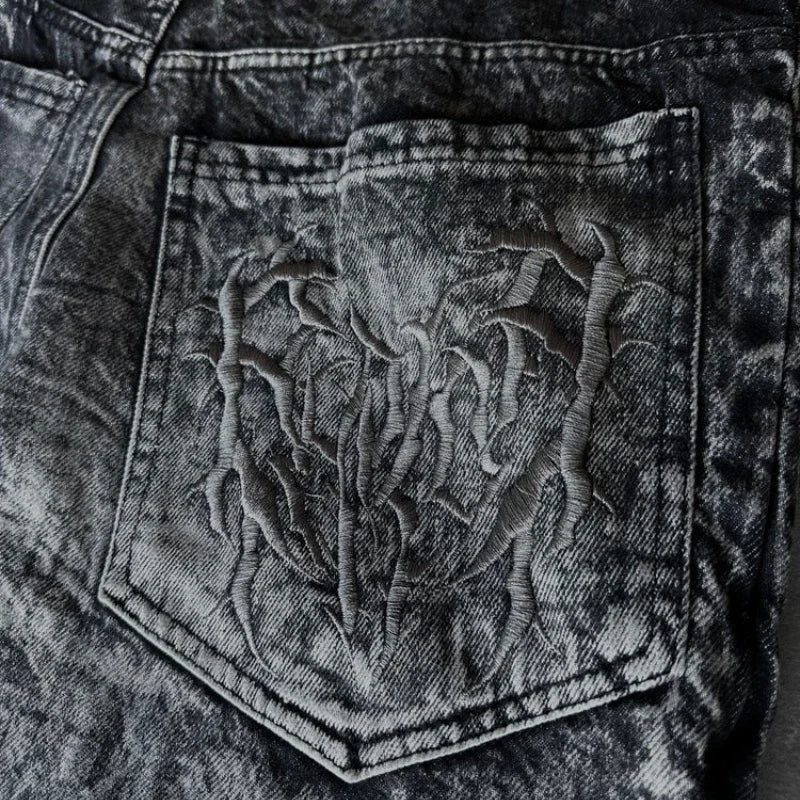 Phantom Jeans Y2K — Baggy Oversized