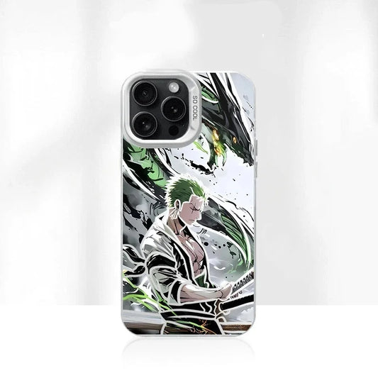 Zoro One Piece Matte Phone Case – Premium Anti-Fall Protection with Sleek Matte Finish. Compatible with iPhone 17, 16, 15, 14, 13, 12, 11, Pro Max & more