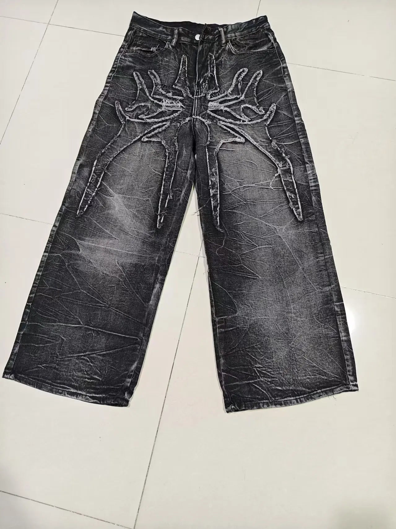 Phantom Jeans Y2K — Baggy Oversized