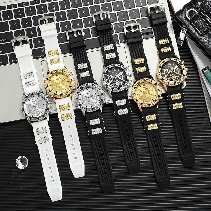 Arabic Business Watch & Necklace Set