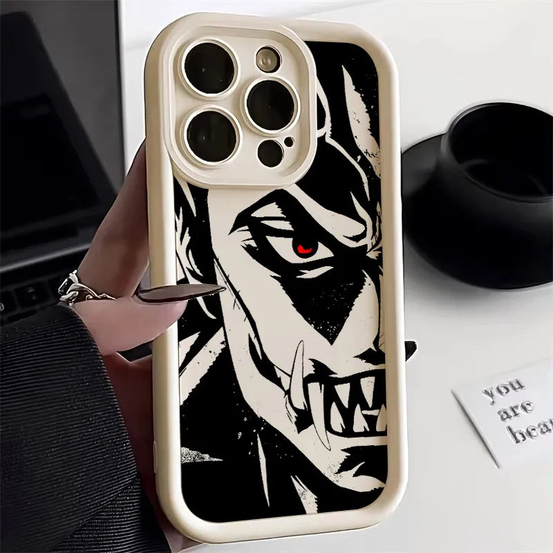Anime One Pieces Boss Soft Silicone Case For iPhone 17 11 15 16 13 Pro Max 14 Plus 12 16 Pro 16E 17AIR 13 Shockproof Phone Cover