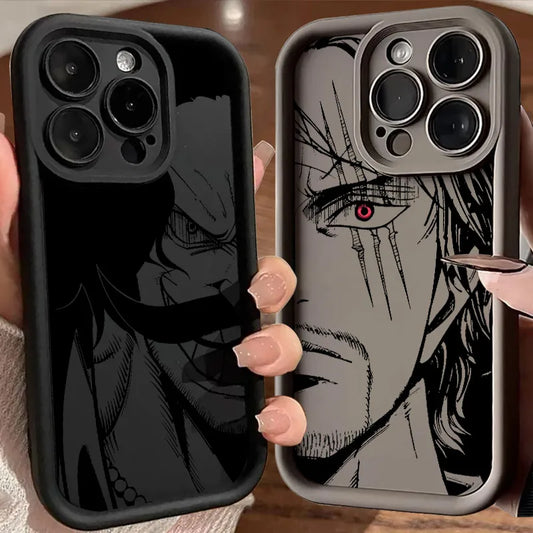 Anime One Pieces Boss Soft Silicone Case For iPhone 17 11 15 16 13 Pro Max 14 Plus 12 16 Pro 16E 17AIR 13 Shockproof Phone Cover